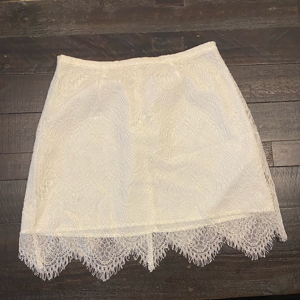 Lace Cupcakes and Cashmere skirt